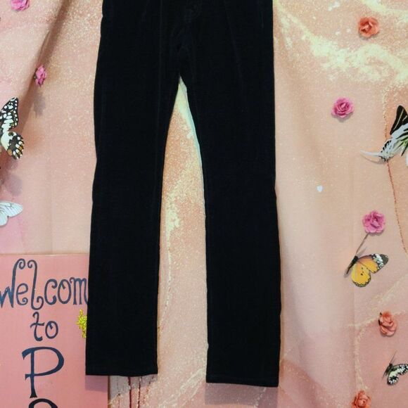 *7 FOR ALL MANKIND girls DESIGNER BLACK CORDUROY Final Discount - Picture 3 of 15